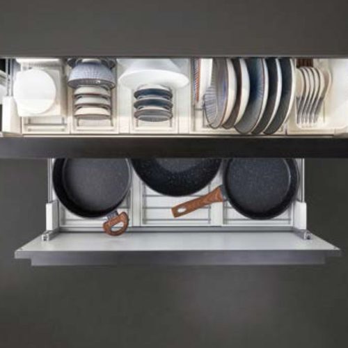 Hình ảnh rổ đựng xoong nồi 900mm DiningAgent Hafele 545.14.959