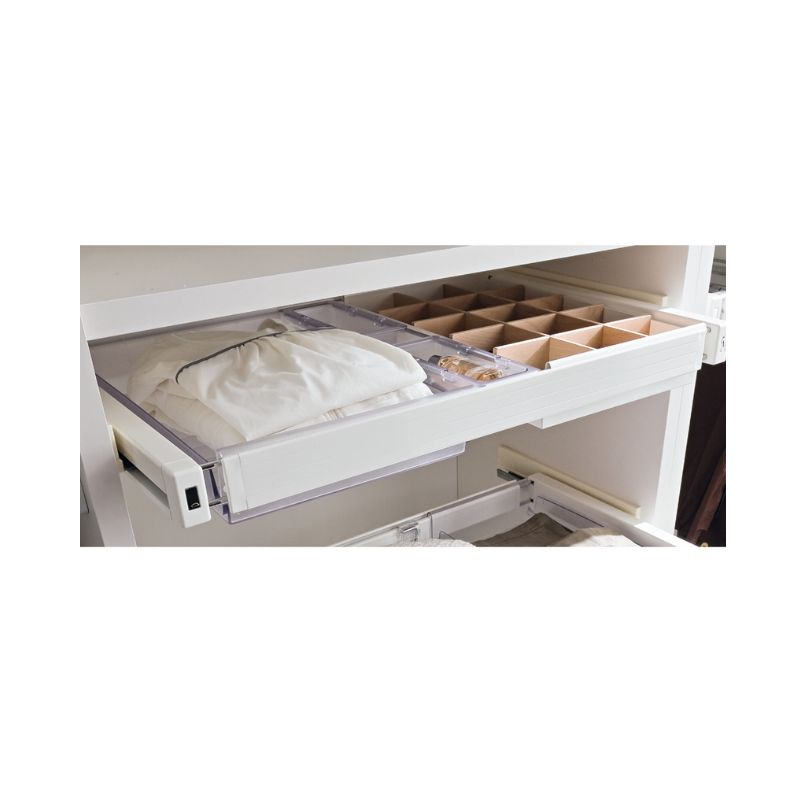 Ảnh thực tế của khung rổ kéo 970 - 1100mm tủ quần áo Hafele 805.85.765 Ảnh thực tế của khung rổ kéo 970 - 1100mm tủ quần áo Hafele 805.85.765