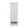 Bảng đẩy cửa push Hafele 987.11.340