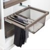 Giá treo quần kèm giỏ 800mm Hafele 807.95.131 1 Giá treo quần kèm giỏ 800mm Hafele 807.95.131