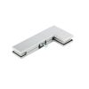 Kẹp kính chữ L inox bóng Hafele 981.00.663