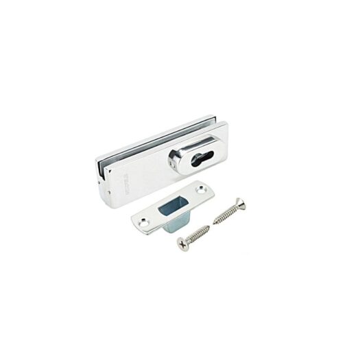 Khóa kẹp chân kính inox mờ Hafele 981.50.030
