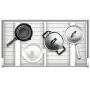 Rổ đựng xoong nồi 900mm DiningAgent Hafele 545.14.959