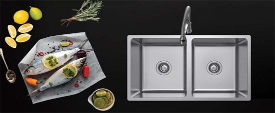 chậu inox Hafele HS19-SSN2S90S