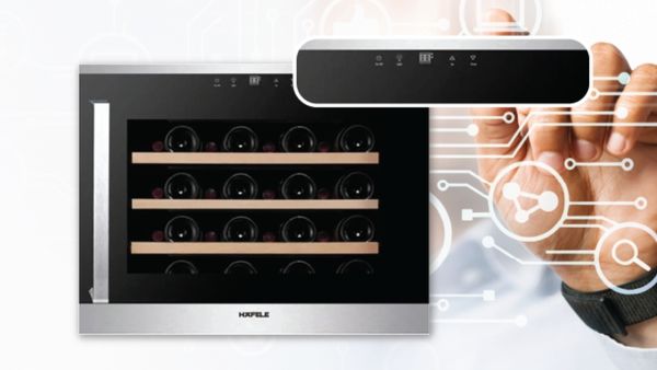 Kết nối thông minh tủ rượu Hafele
