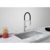 Vòi rửa bát nóng lạnh Hafele HT24-SH1F527-BR 570.85.051 có dây rút