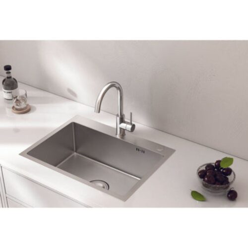 Vòi rửa bát nóng lạnh Hafele HT25-SH1F220 570.85.047 Đen mờ