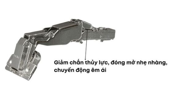 bản lề giảm chấn Hafele nằm ở công nghệ giảm chấn tiên tiến