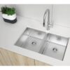 Chậu rửa bát inox 2 hố Hafele 567.24.427