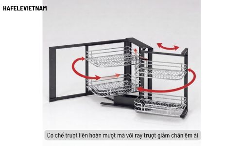 548.21.022 Cơ chế trượt liên hoàn mượt mà, kiểm soát tốt thao tác