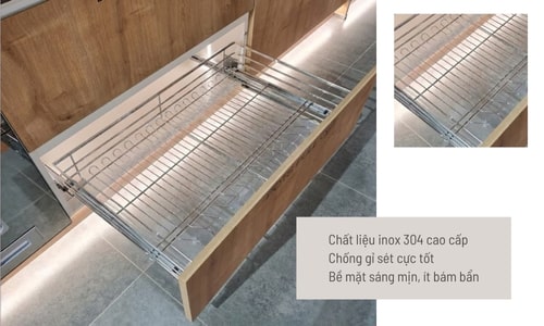 549.08.023 chất liệu inox 304 bền bỉ, dễ vệ sinh