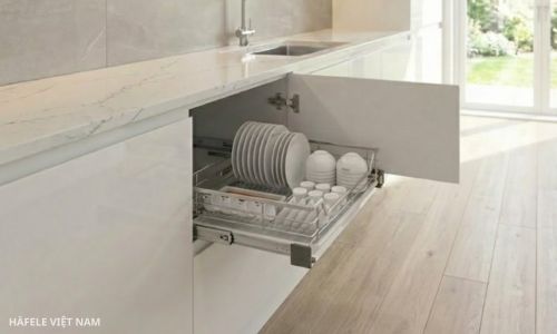 549.08.447 - Lắp đặt linh hoạt theo cấu trúc tủ bếp (lắp đặt cho cửa bản lề)