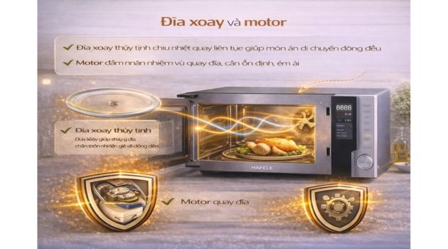 Đĩa xoay và motor