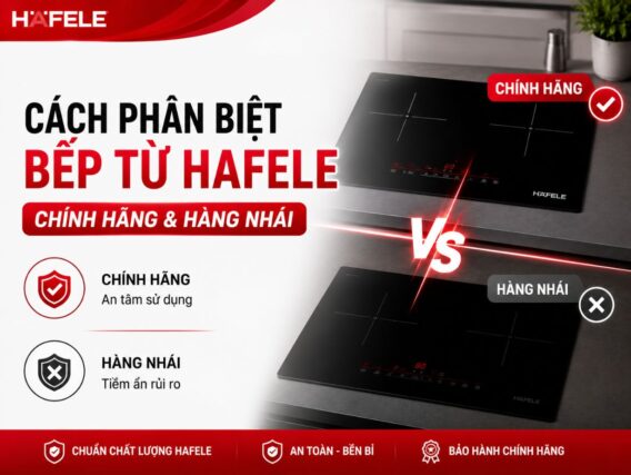Cách Phân Biệt Bếp Từ Hafele Chính Hãng Và Hàng Nhái