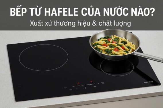 Bếp từ Hafele được sản xuất/lắp ráp ở đâu?