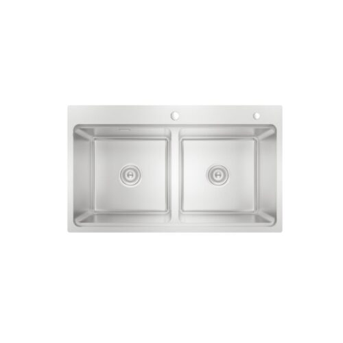 Chậu rửa bát chống xước Konox Top Mount Sink KN8651TD Dekor Basic