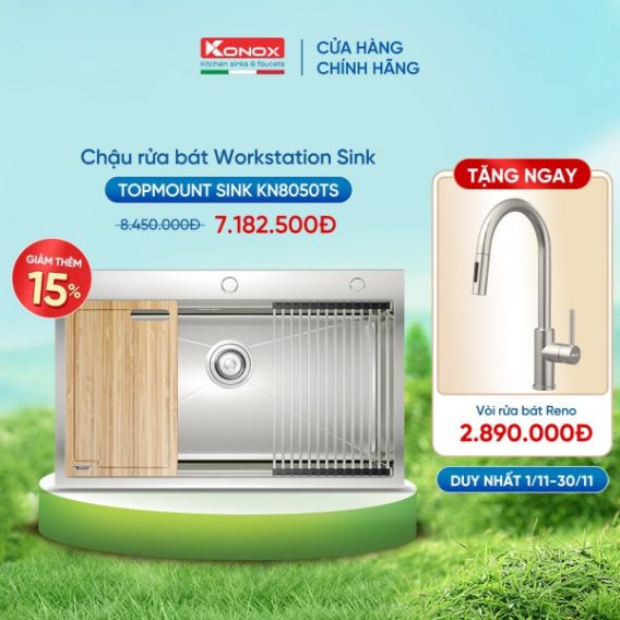“THÁNG GẮN KẾT - KLUGER SALE HẾT MÌNH”- Bùng nổ siêu ưu đãi tháng 11 4 KN8050TS
