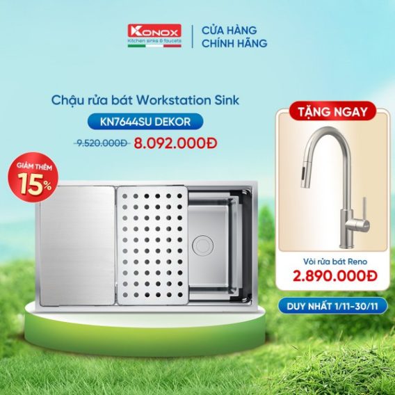 “THÁNG GẮN KẾT - KLUGER SALE HẾT MÌNH”- Bùng nổ siêu ưu đãi tháng 11 2 KN7644SU Dekor