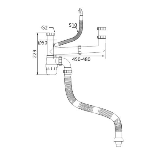 20631 kich thuoc siphon chau rua bat 1 ho kluger ksp 302