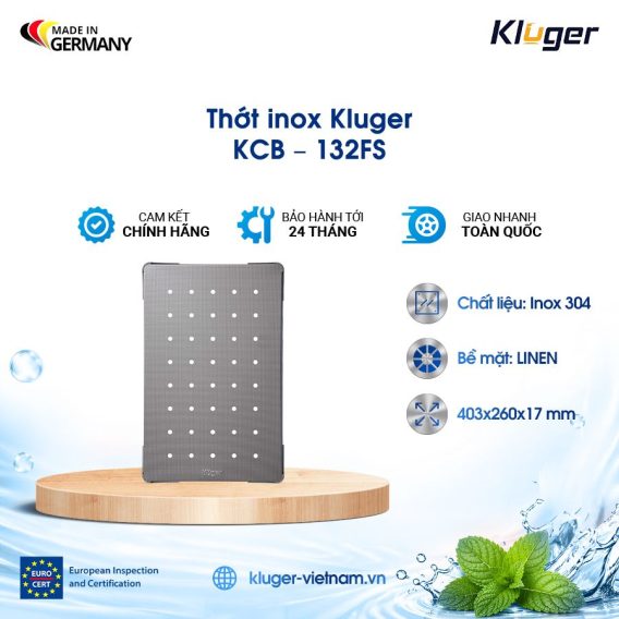Thớt inox Kluger KCB – 132FS