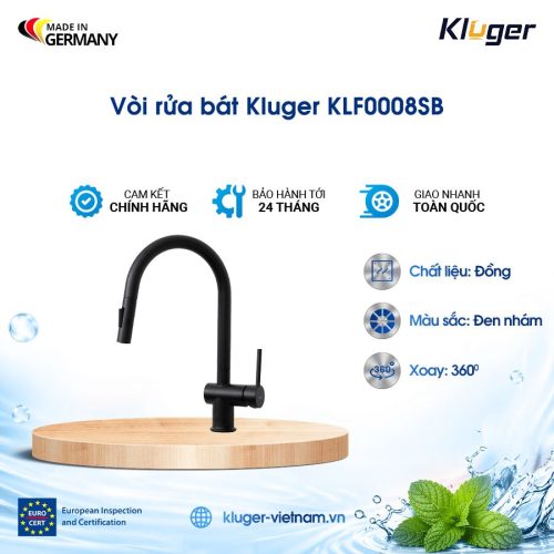 Vòi rửa bát Kluger KLF0008SB