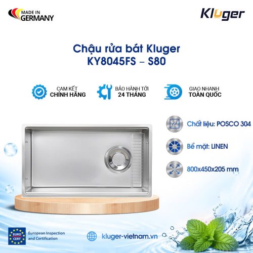Chậu rửa bát Kluger KY8045FS – S80