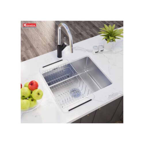 Chậu rửa bát chống xước Konox Workstation Sink – Undermount Sink KN5444SU Dekor 5 Chậu rửa bát chống xước Konox Workstation Sink – Undermount Sink KN5444SU Dekor (3)