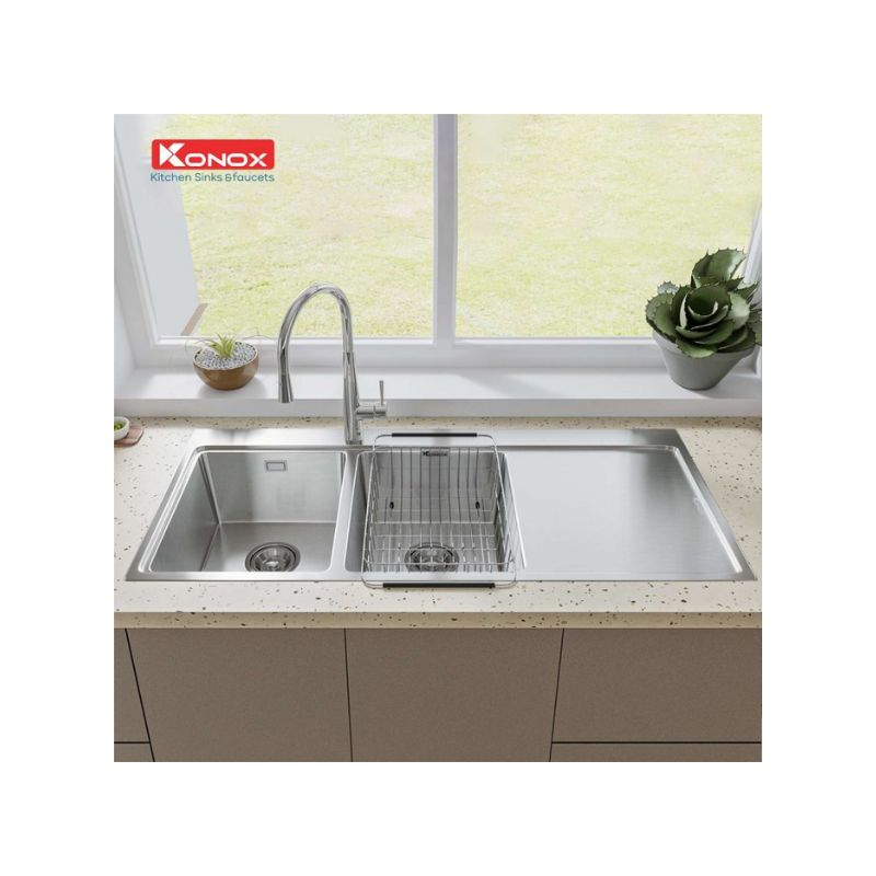 Chậu rửa bát Konox Turkey Sink Miro 1160(3) Chậu rửa bát Konox Turkey Sink Miro 1160(3)