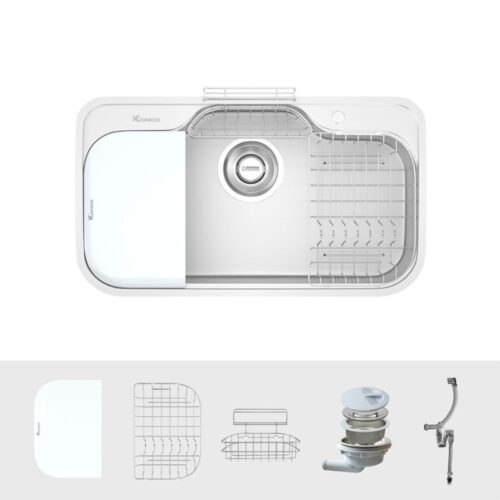 Chậu rửa bát Konox Tari 9051SM 3 Phụ kiện chậu rửa bát Konox Tari 9051SM