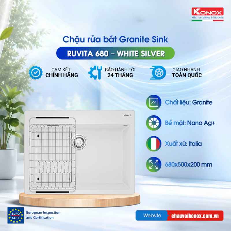 Ruvita 680 – White Silver Ruvita 680 – White Silver
