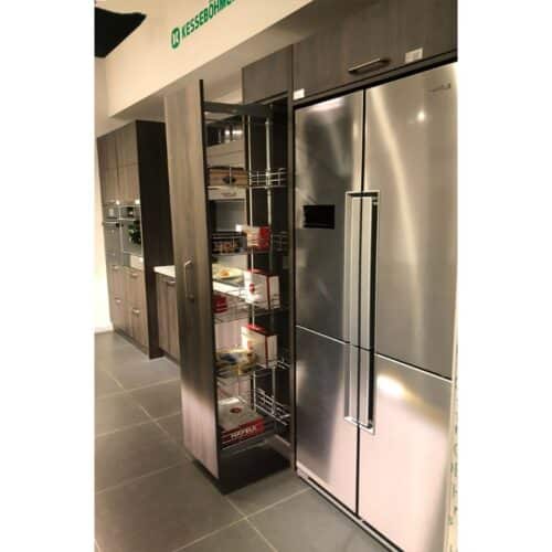Bộ rổ kéo lớn Milan Hafele 548.93.133 3 Ảnh thực tế bộ rổ kéo lớn Milan Hafele 548.93.133