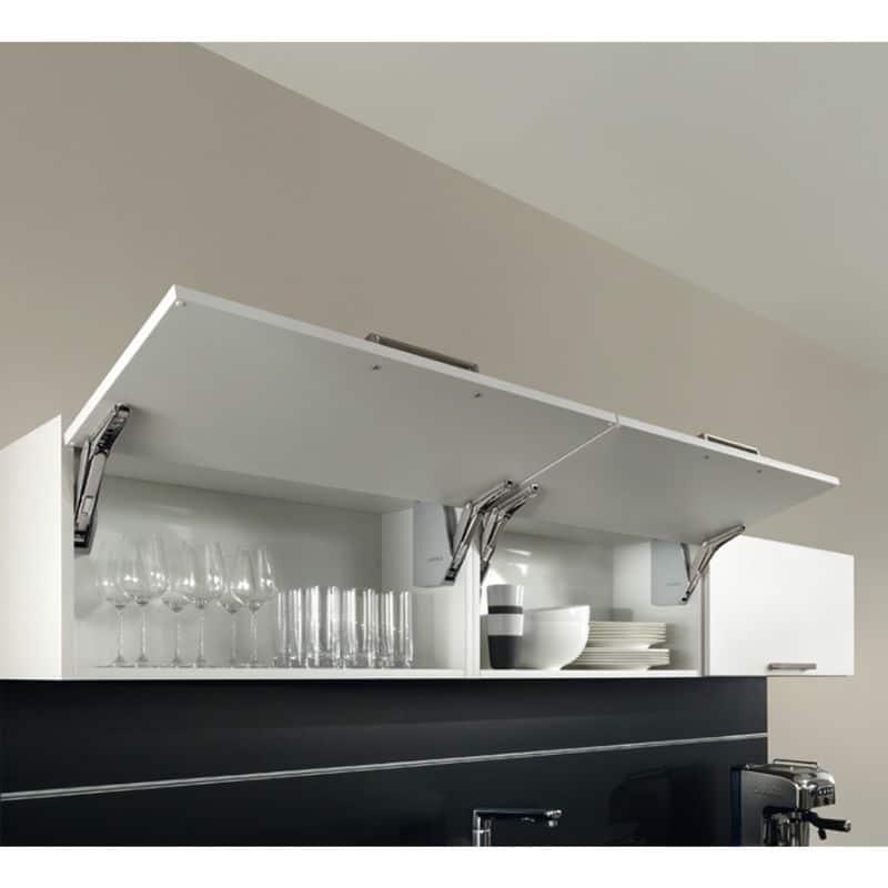 Ảnh thực tế bộ tay nâng FREE FLAP 3.15 Hafele 493.05.863 nắp xám Ảnh thực tế bộ tay nâng FREE FLAP 3.15 Hafele 493.05.863 nắp xám