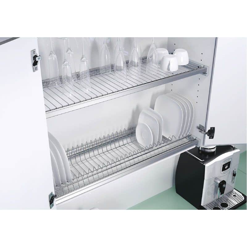 Ảnh thực tế giá úp bát đĩa Hafele 544.06.024 inox 304 cho tủ rộng 600mm Ảnh thực tế giá úp bát đĩa Hafele 544.06.024 inox 304 cho tủ rộng 600mm