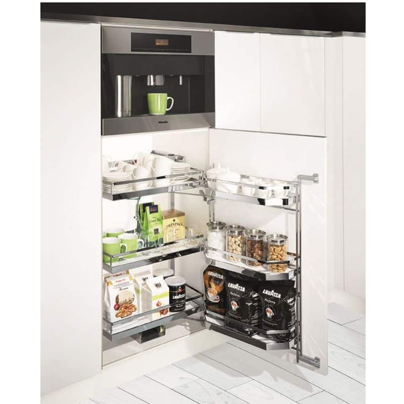 Ảnh thực tế bộ kệ đựng thực phẩm 3 tầng 600/800mm TANDEM PANTRY Hafele 545.94.650 Ảnh thực tế bộ kệ đựng thực phẩm 3 tầng 600/800mm TANDEM PANTRY Hafele 545.94.650