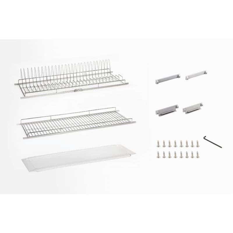 Cấu tạo giá úp bát đĩa Hafele 544.06.024 inox 304 cho tủ rộng 600mm Cấu tạo giá úp bát đĩa Hafele 544.06.024 inox 304 cho tủ rộng 600mm