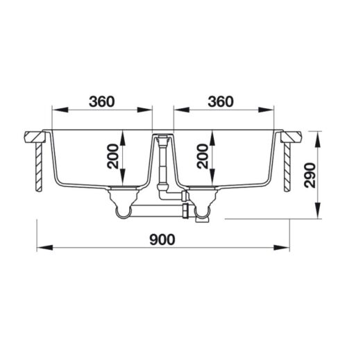 Chậu rửa bát Hafele Galba HS-GD8650 570.36.500 5 thông số kỹ thuật của Chậu đá Hafele Galba HS-GD8650 570.36.500