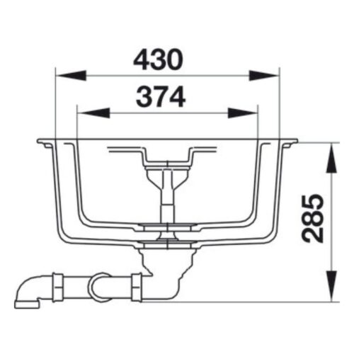Chậu rửa bát Hafele Galba HS-GDD11650 570.35.470 4 thông số kỹ thuật của Chậu đá Hafele Galba HS-GDD11650 570.35.470