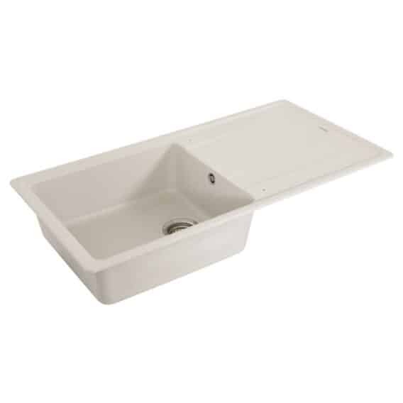 Chậu rửa bát đá 1 hố Hafele HS20-GED1S60 570.32.830 Chậu rửa bát đá 1 hố Hafele HS20-GED1S60 570.32.830