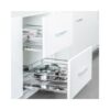 Bộ rổ kéo gắn với cánh Hafele 549.03.141 cho tủ rộng 400mm 1 Bộ rổ kéo gắn với cánh Hafele 549.03.141 cho tủ rộng 400mm