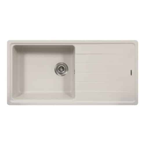 Chậu rửa bát đá 1 hố Hafele HS20-GED1S60 570.32.830 màu kem 5 Chậu rửa bát đá Hafele Antonius HS-GSD10050 570.32.830