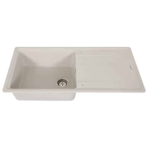 Chậu rửa bát đá 1 hố Hafele HS20-GED1S60 570.32.830 màu kem 6 Chậu rửa bát đá Hafele Antonius HS-GSD10050 570.32.830