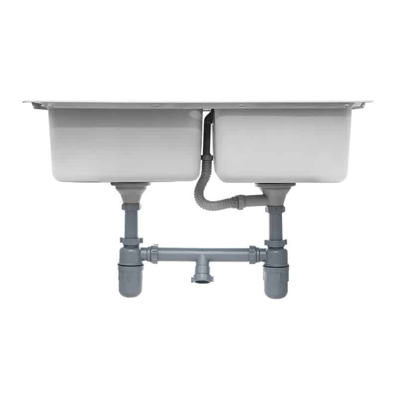 Phía dưới Chậu rửa bát Hafele HS-SD8650 567.20.546 Chậu rửa bát Hafele HS-SD8650 567.20.546