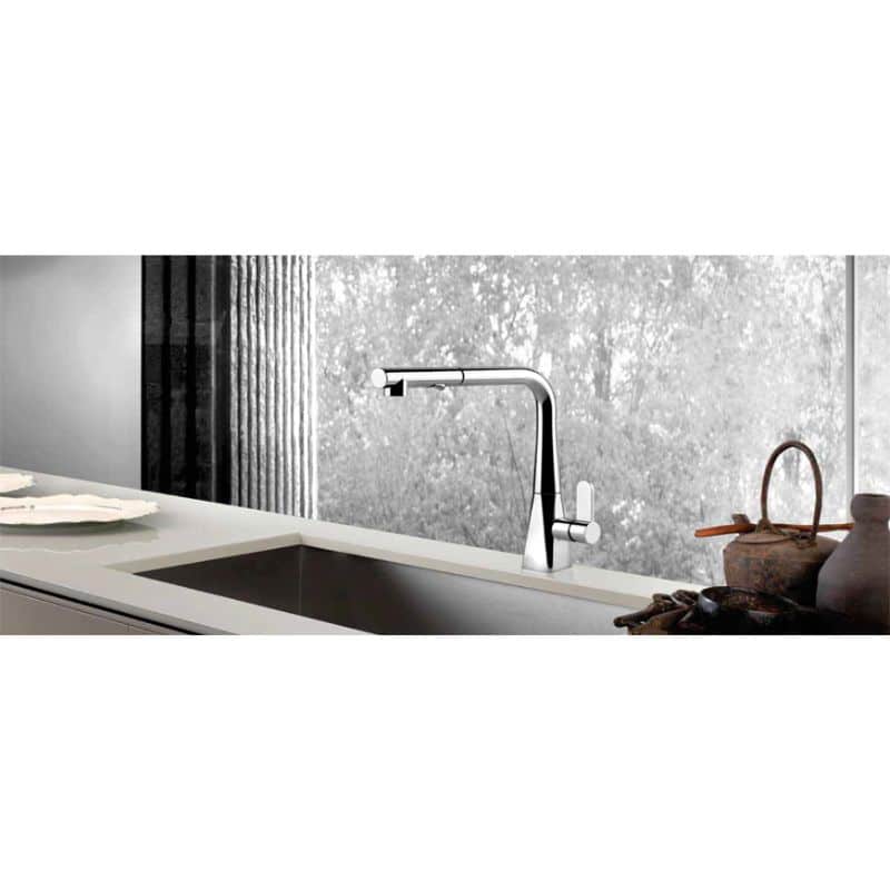 Vòi rửa bát inox Hafele 570.82.210 Vòi rửa bát inox Hafele Hydros HT20-CH1P259 570.82.210