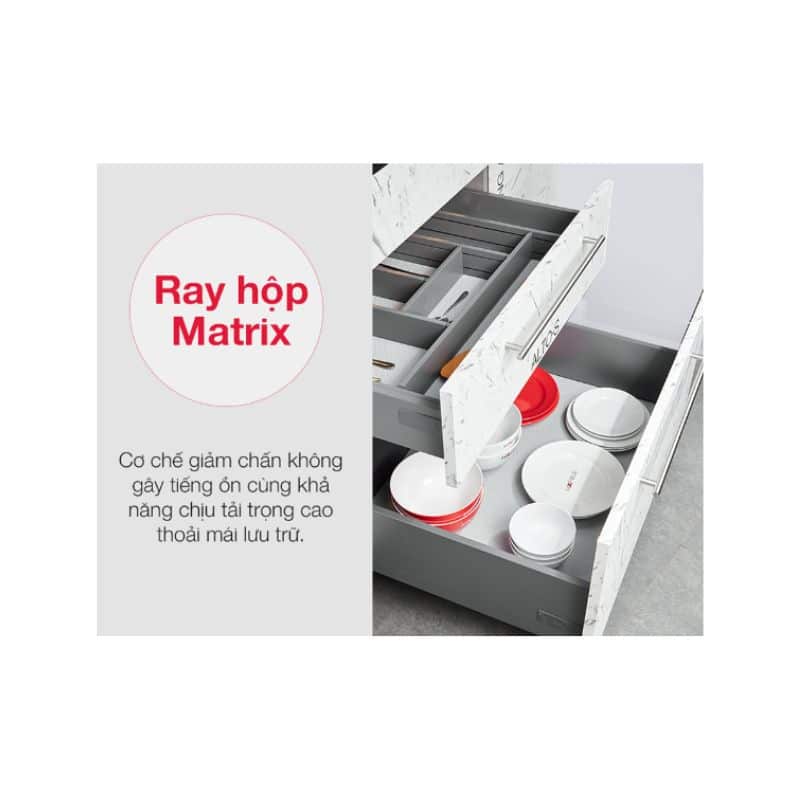 Hoạt động của Ray hộp Hafele 552.36.355 Alto-S nhấn mở H170 mm xám đậm Hoạt động của Ray hộp Hafele 552.36.355 Alto-S nhấn mở H170 mm xám đậm