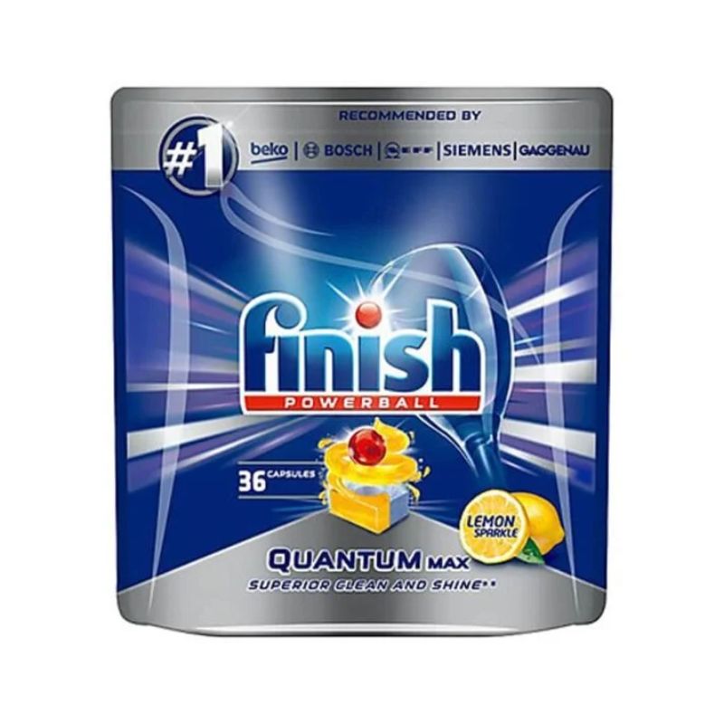Viên rửa bát Finish Quantum Max 36 viên Viên rửa bát Finish Quantum Max 36 viên