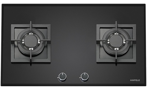 Bếp gas Hafele loại nào tốt? 4 Bếp gas 2 vùng nấu Hafele HC-G783B 533.02.849