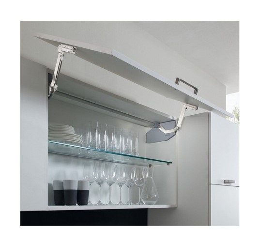 Tay nâng Häfele 5 Bộ tay nâng free swing Häfele 493.05.760, trắng