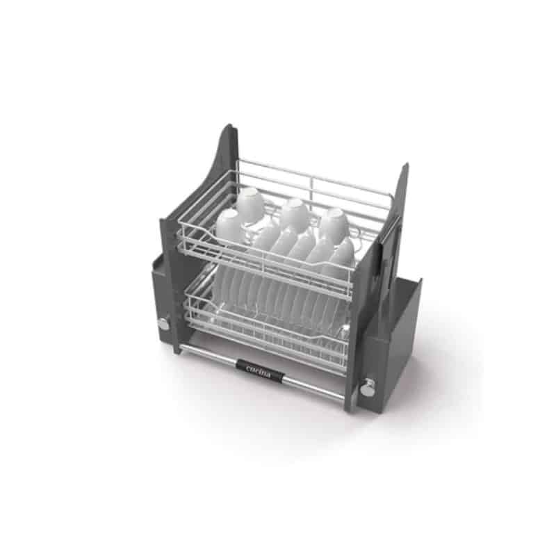 Bộ rổ bát đĩa Hafele Lento 504.76.022 800mm Bộ rổ bát đĩa Hafele Lento 504.76.022 800mm