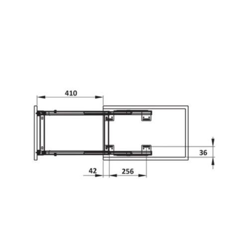 Bộ rổ gia vị, dao thớt Hafele Sonata 549.20.018 300mm 3 Bộ rổ gia vị, dao thớt Hafele Sonata 549.20.018 300mm
