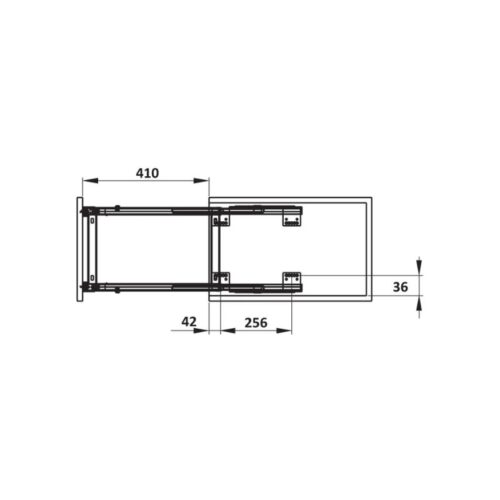 Bộ rổ gia vị Hafele Sonata 549.20.039 350mm 4 Bộ rổ gia vị Hafele Sonata 549.20.039 350mm